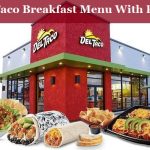 Del Taco Breakfast Menu With Prices