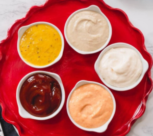 Dipping Sauces Menu With Prices