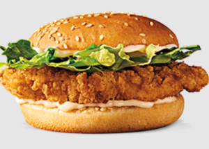 Burger King Chicken & Fish Burgers