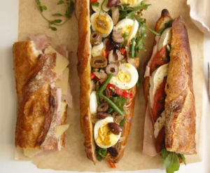 Sandwiches, Baguettes, Wraps & Salads Menu With Prices